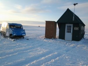 20130212 green ice house and blue bombardier